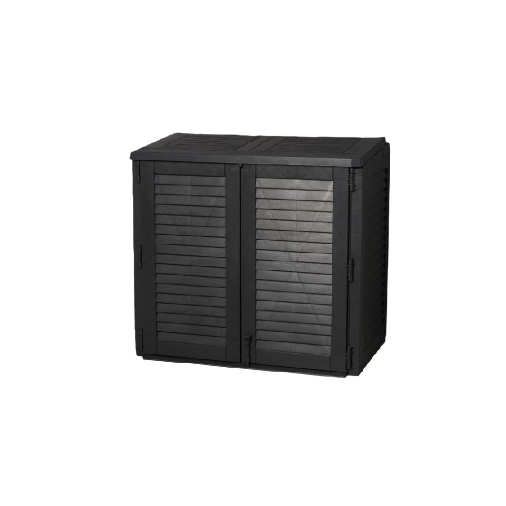 Outdoor Storage Cabinet for Garden in Resin - 80 x 50 x 75