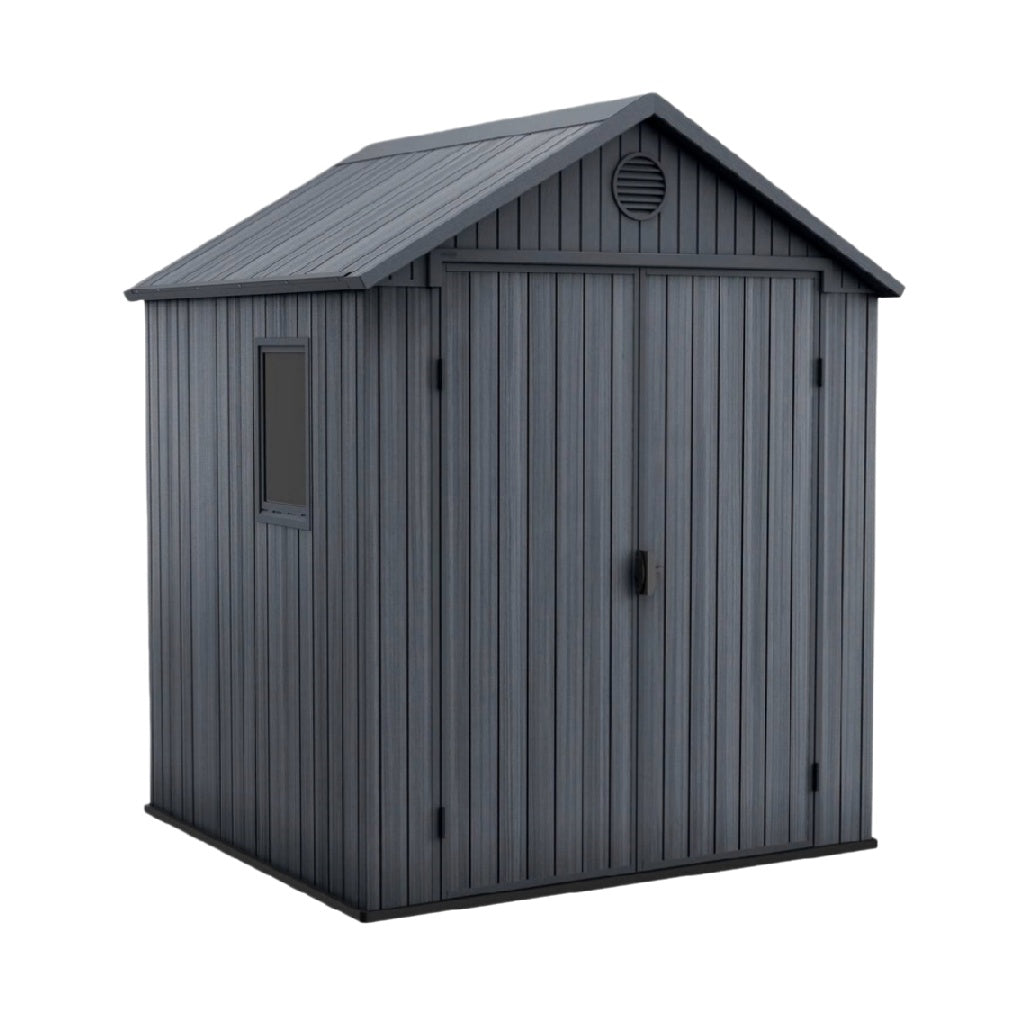 Garden Storage Shed for Outdoor Use in Steel - 120 x 90 x 150