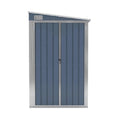 Metal Garden Storage Shed for Outdoor Use - Made of Galvanized Steel - Uncertain Dimensions
