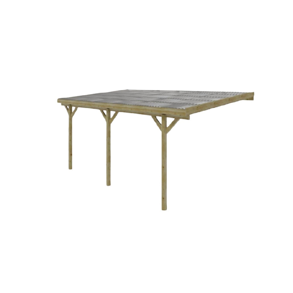 Garden Pergola for Outdoor Spaces in Wood - 300 x 300 x 210