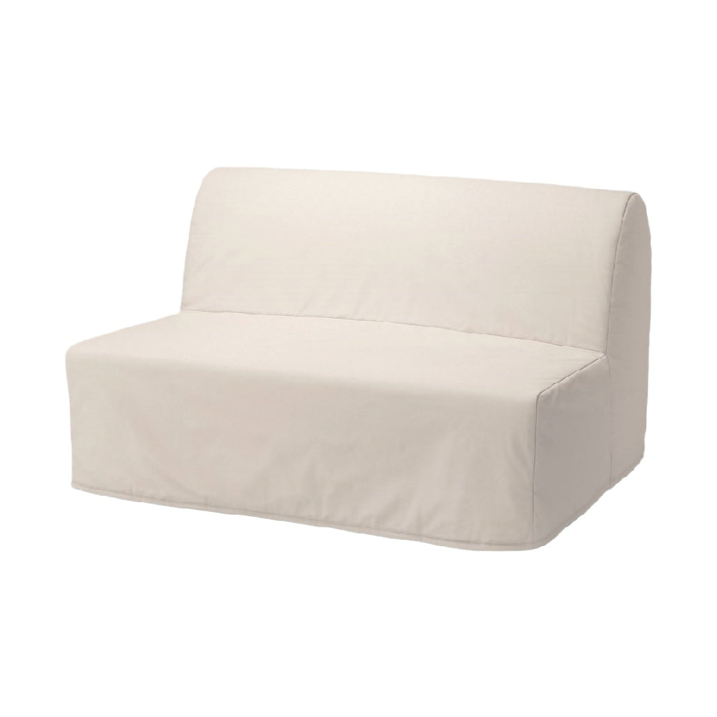 Sofa for indoor seating in fabric - 150 x 75 x 70