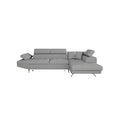 Sectional Sofa for Living Room - Upholstered in Fabric - Dimensions: 210 x 100 x 90 cm